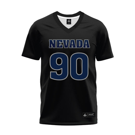 Nevada - NCAA Football : Jason Hemphill II - Black Premium Football Jersey-0