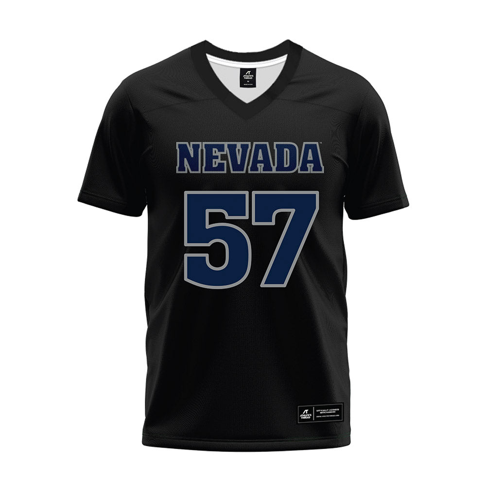 Nevada - NCAA Football : Anthony Hastings - Black Premium Football Jersey-0