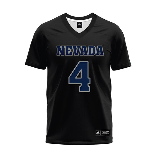 Nevada - NCAA Football : Brandon Amaniampong - Black Premium Football Jersey-0
