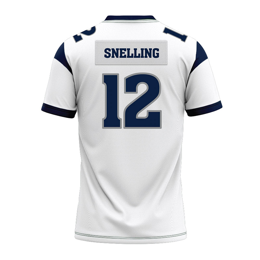 Nevada - NCAA Football : Bryson Snelling - White Premium Football Jersey-1