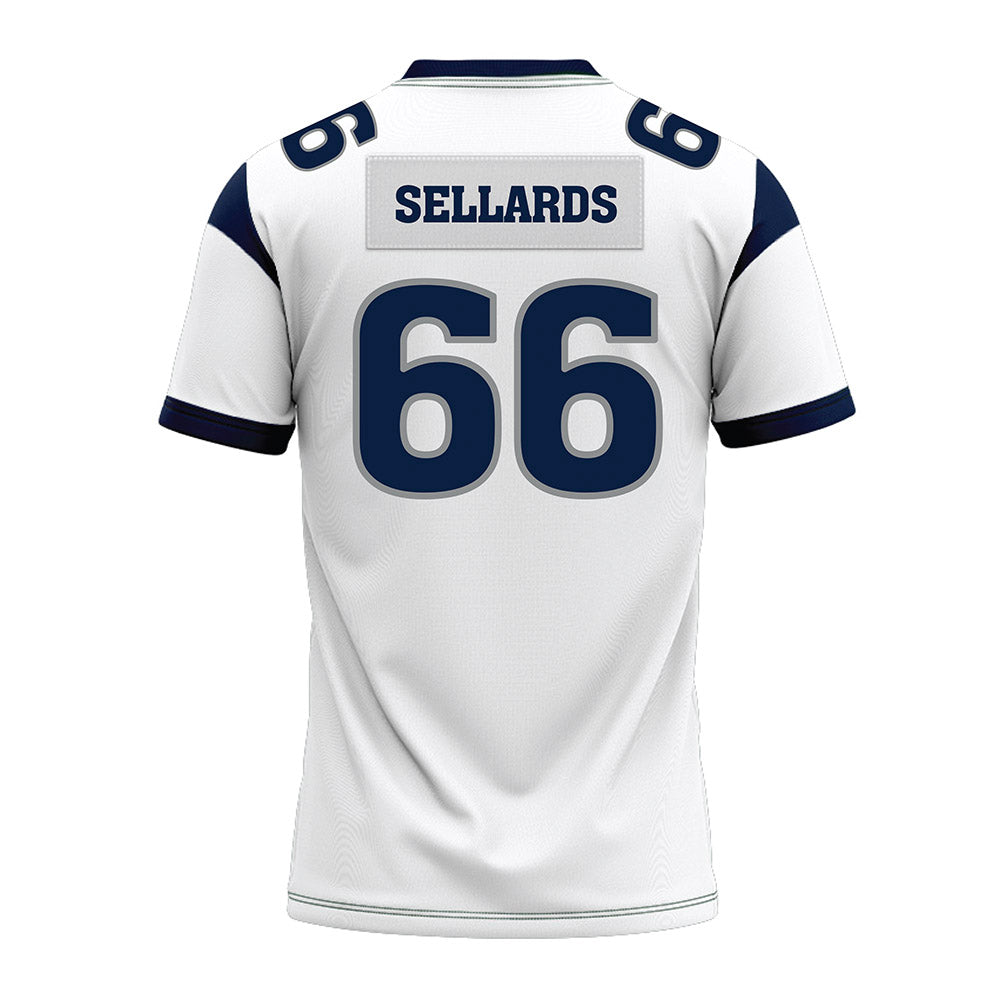 Nevada - NCAA Football : Henry Sellards - White Premium Football Jersey-1