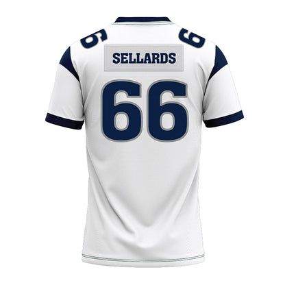 Nevada - NCAA Football : Henry Sellards - White Premium Football Jersey-1