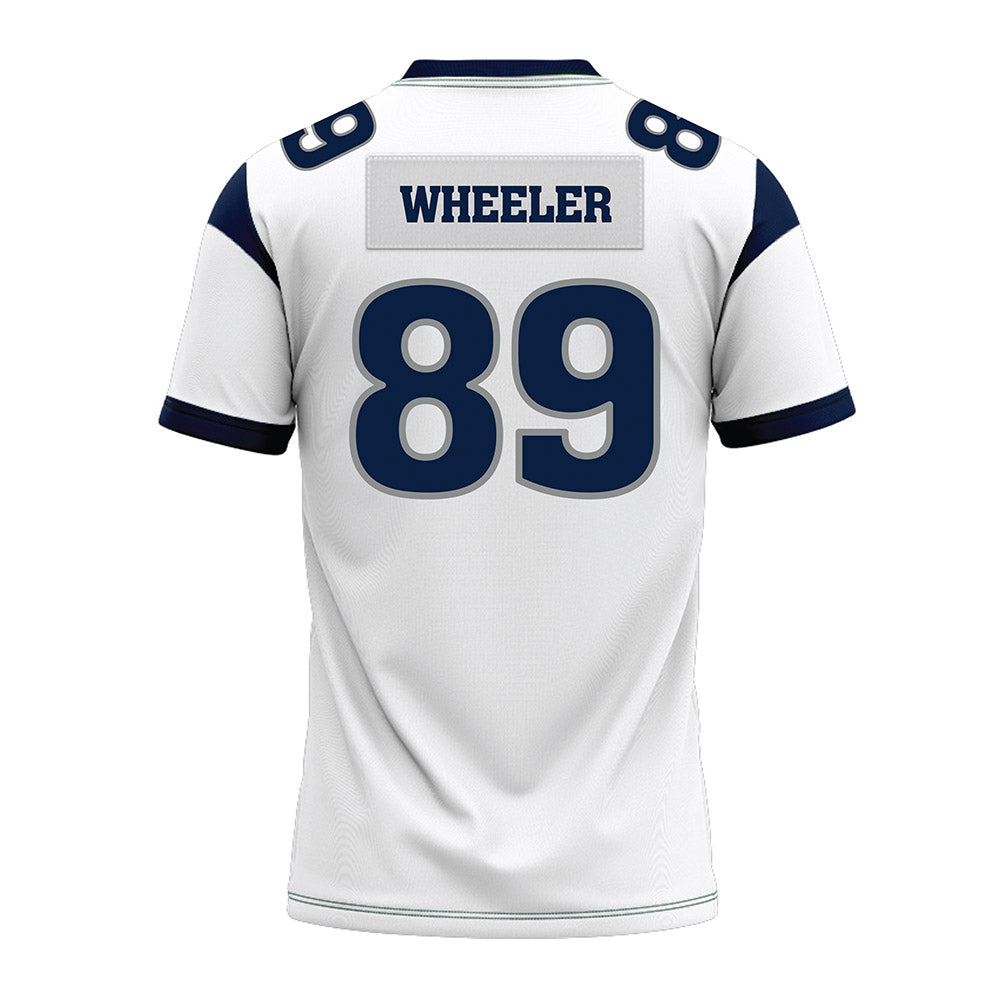 Nevada - NCAA Football : Benjamin Wheeler - White Premium Football Jersey-1