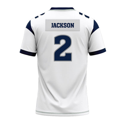 Nevada - NCAA Football : Janerious Jackson - White Premium Football Jersey-1