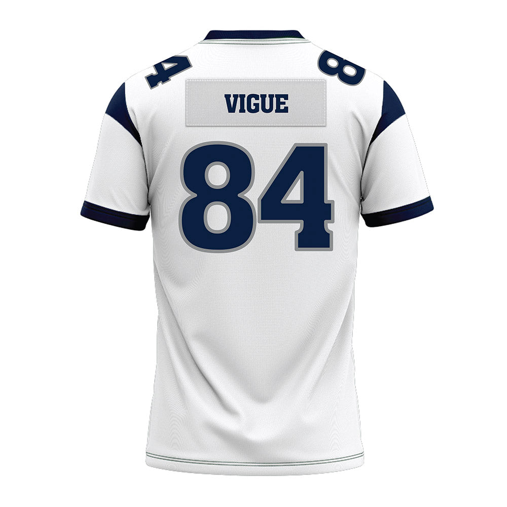 Nevada - NCAA Football : Deven Vigue - White Premium Football Jersey-1