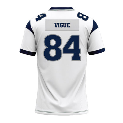Nevada - NCAA Football : Deven Vigue - White Premium Football Jersey-1