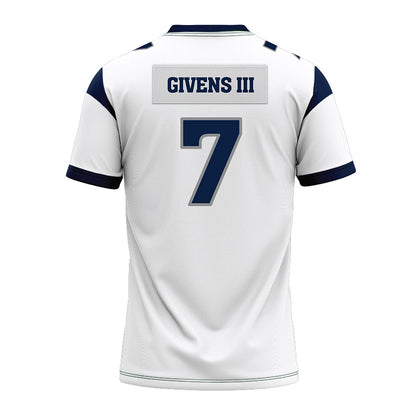 Nevada - NCAA Football : Gary Givens III - White Premium Football Jersey-1