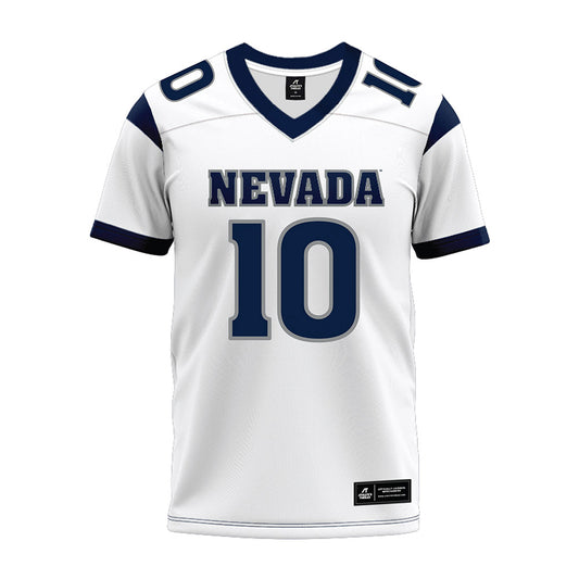 Nevada - NCAA Football : AJ Bianco - White Premium Football Jersey-0