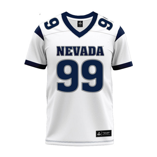 Nevada - NCAA Football : Jacob Fernandez - White Premium Football Jersey-0