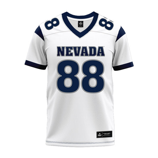 Nevada - NCAA Football : Perrion Williams - White Premium Football Jersey-0