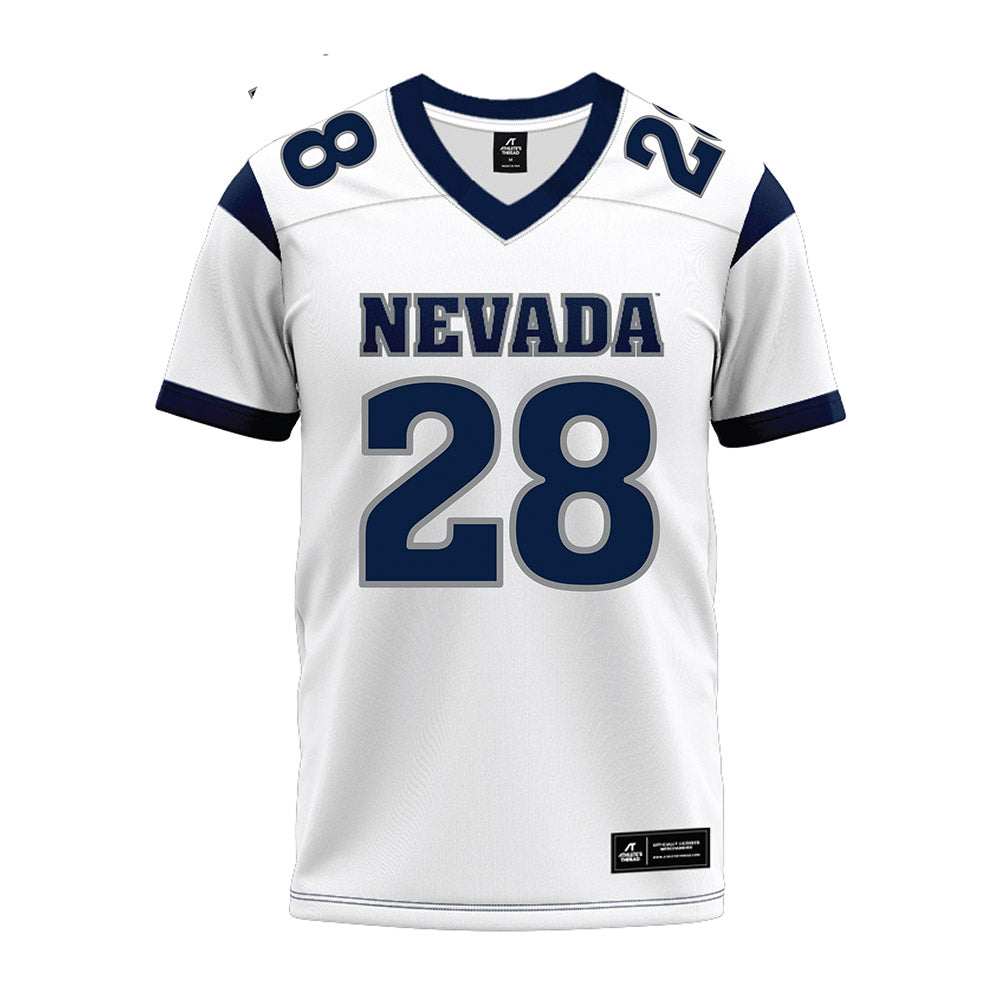 Nevada - NCAA Football : Mykel Ford - White Premium Football Jersey-0