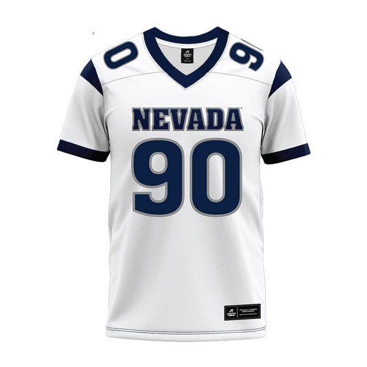 Nevada - NCAA Football : Jason Hemphill II - White Premium Football Jersey-0
