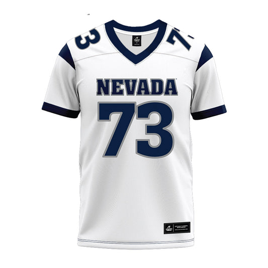 Nevada - NCAA Football : Tyler Miller - White Premium Football Jersey-0