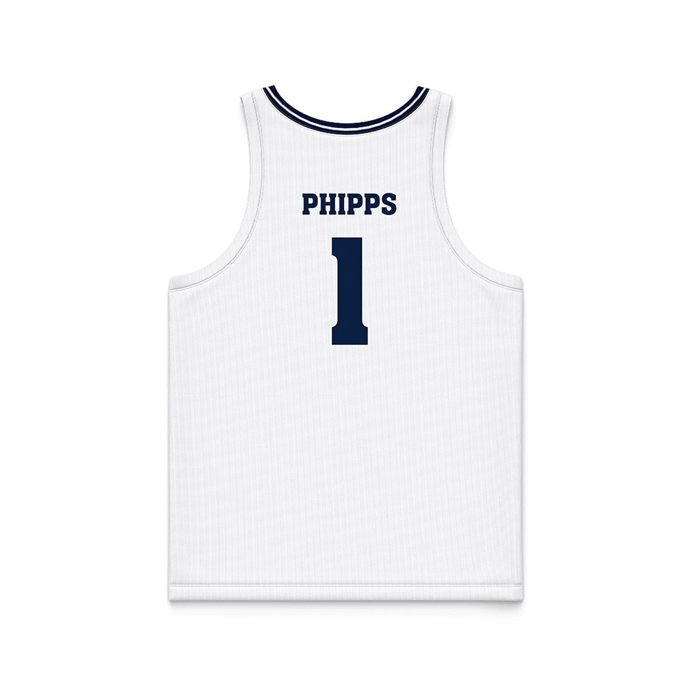 Nevada - NCAA Men's Basketball : Styles Phipps - White Basketball Jersey-1