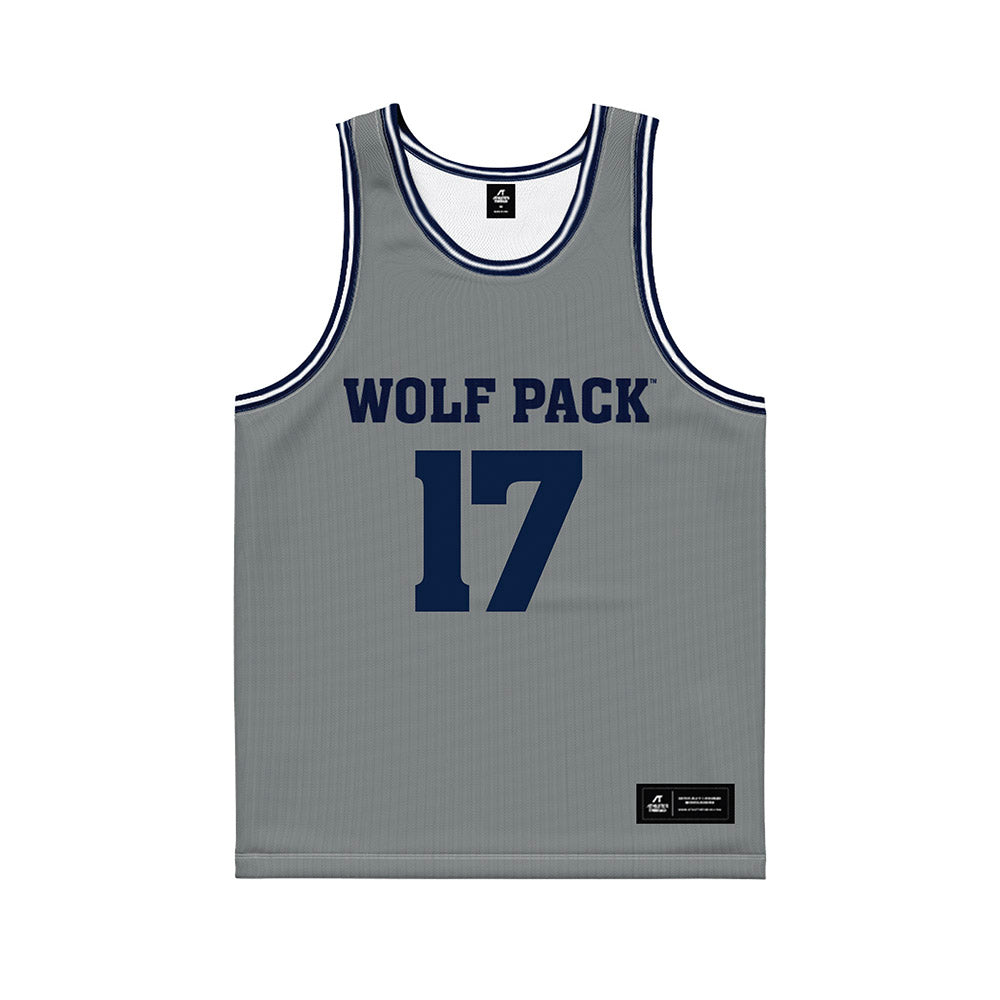 Nevada - NCAA Men's Basketball : Peyton White - Grey Basketball Jersey-0