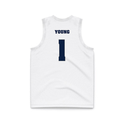 Nevada - NCAA Women's Basketball : Ahrray Young - White Basketball Jersey