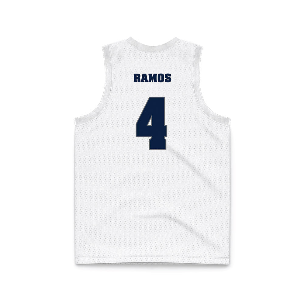 Nevada - NCAA Women's Basketball : Gabby Ramos - White Basketball Jersey-1