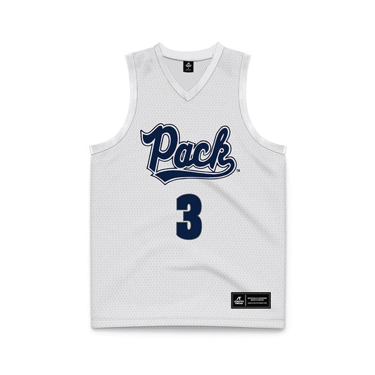 Nevada - NCAA Women's Basketball : Imbie Jones - White Basketball Jersey-0