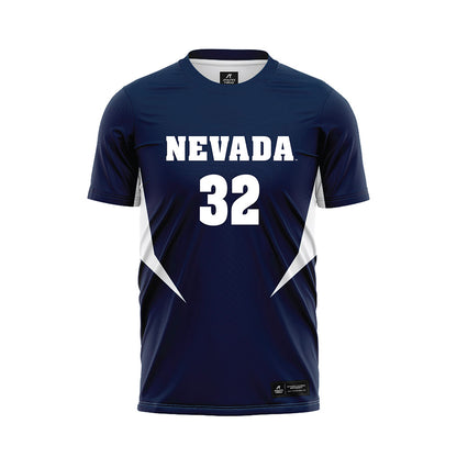 Nevada - NCAA Women's Soccer : Eva Wees - Navy Soccer Jersey-0