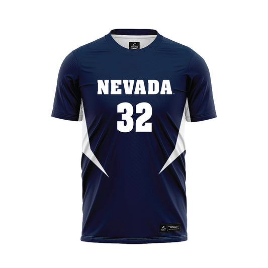 Nevada - NCAA Women's Soccer : Eva Wees - Navy Soccer Jersey-0