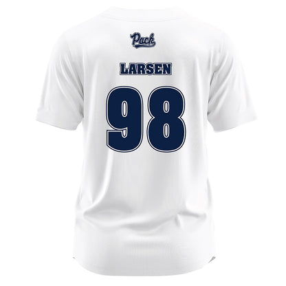 Nevada - NCAA Softball : Maya Larsen - White Jersey-1