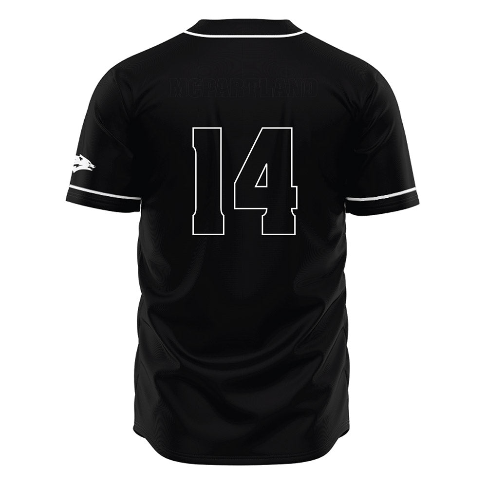 Nevada - NCAA Softball : Jessica McPartland - Black Jersey-1