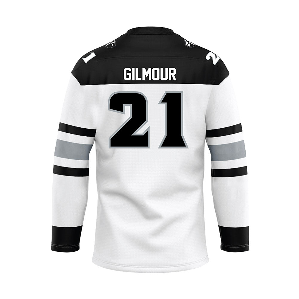 Providence - NCAA Women's Ice Hockey : Taylor Gilmour - White Hockey Jersey-1