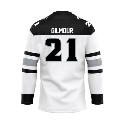 Providence - NCAA Women's Ice Hockey : Taylor Gilmour - White Hockey Jersey-1