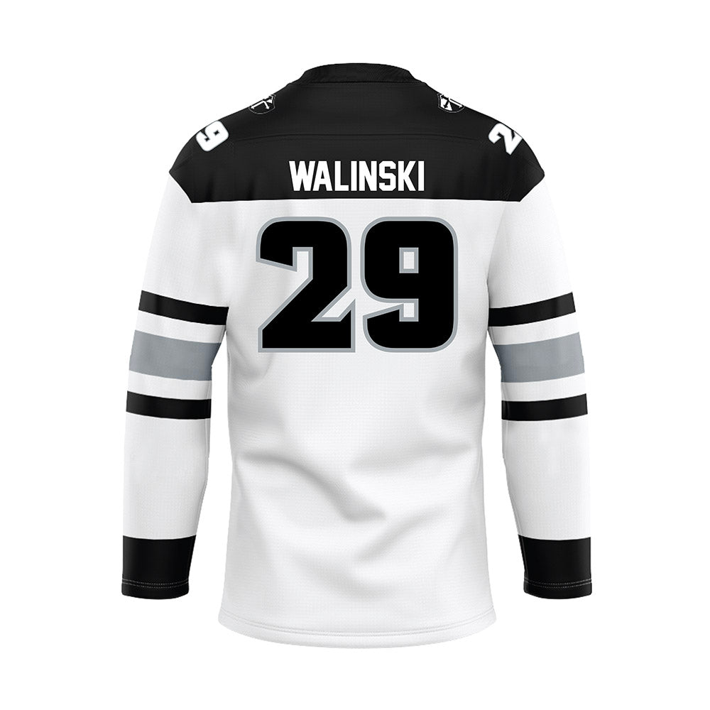 Providence - NCAA Women's Ice Hockey : Hope Walinski - White Hockey Jersey-1