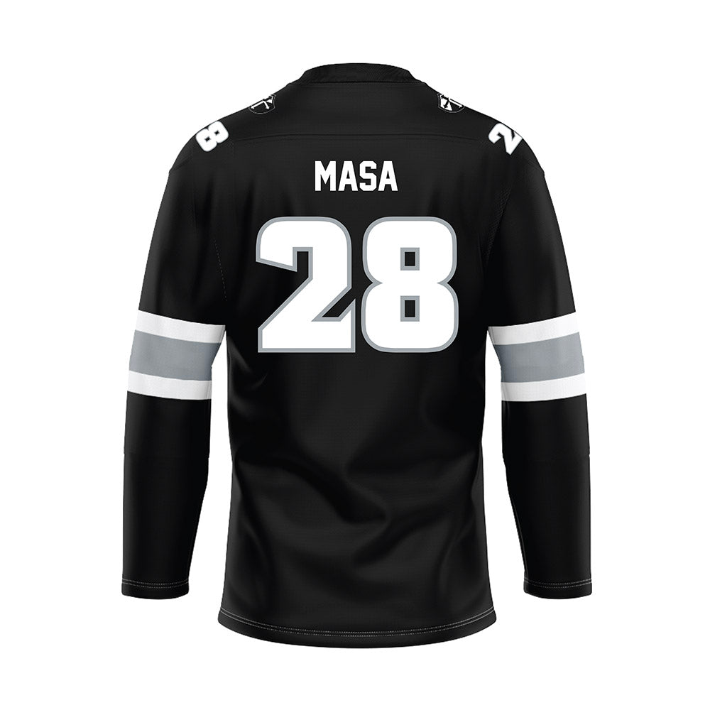 Providence - NCAA Men's Ice Hockey : Martin Masa - Black Hockey Jersey-1