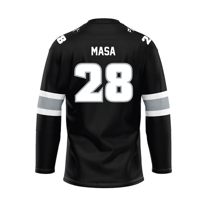 Providence - NCAA Men's Ice Hockey : Martin Masa - Black Hockey Jersey-1