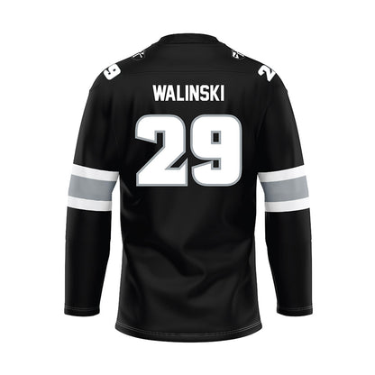 Providence - NCAA Women's Ice Hockey : Hope Walinski - Black Hockey Jersey-1