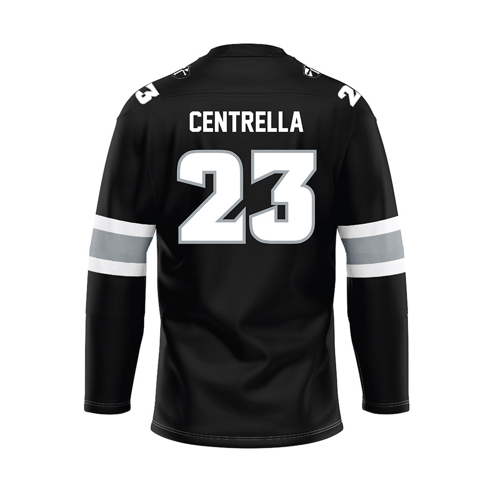 Providence - NCAA Men's Ice Hockey : Andrew Centrella - Black Hockey Jersey