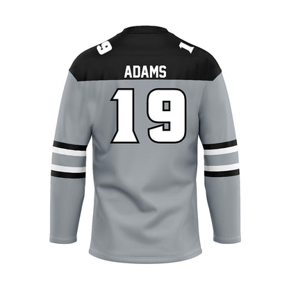 Providence - NCAA Men's Ice Hockey : Tanner Adams - Grey Hockey Jersey