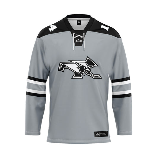 Providence - NCAA Men's Ice Hockey : Aleksi Kivioja - Grey Hockey Jersey