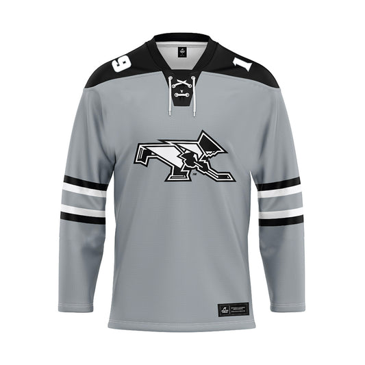 Providence - NCAA Men's Ice Hockey : Tanner Adams - Grey Hockey Jersey