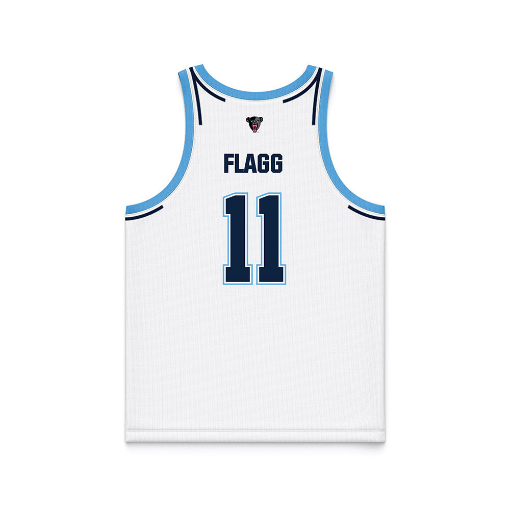 Maine - NCAA Men's Basketball : Ace Flagg - White Basketball Jersey-1