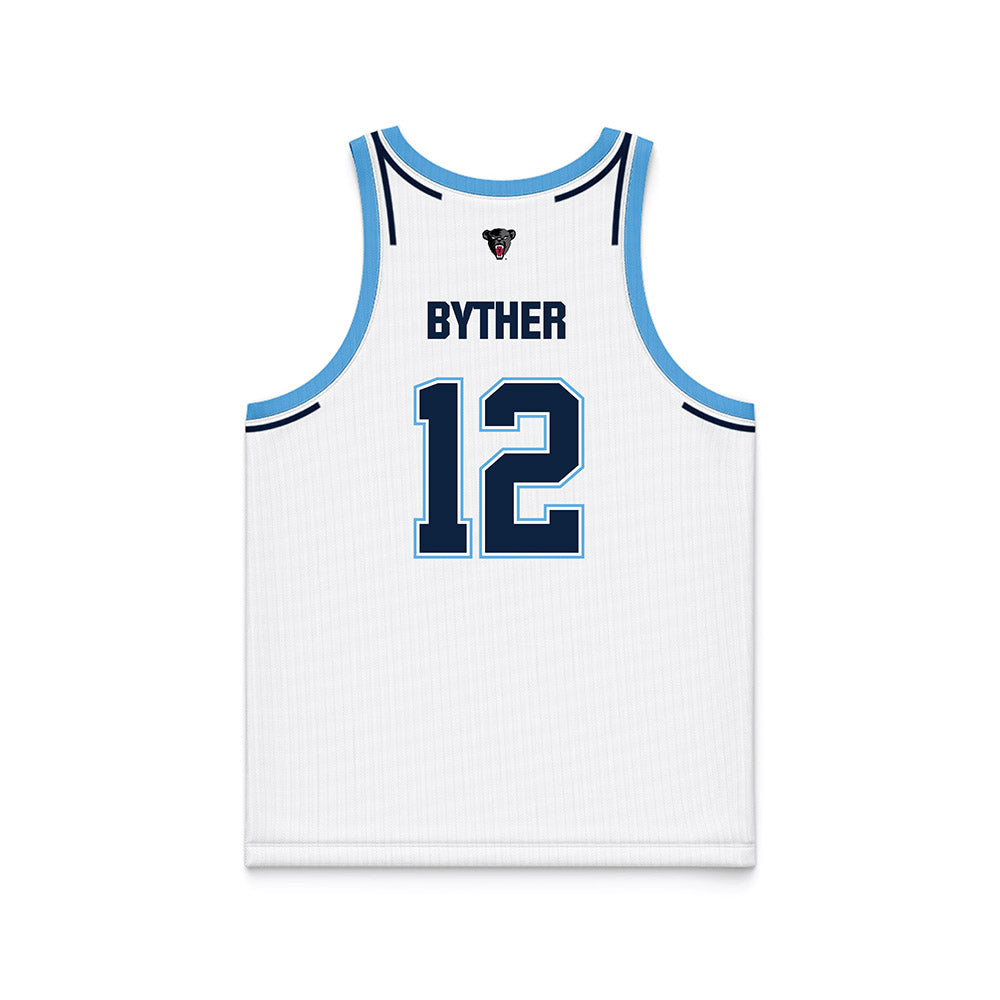 Maine - NCAA Men's Basketball : Emmitt Byther - White Basketball Jersey-1