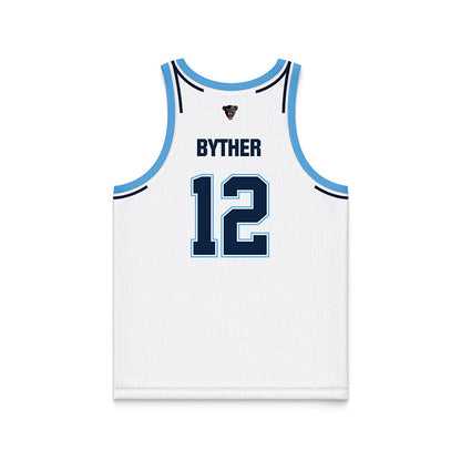 Maine - NCAA Men's Basketball : Emmitt Byther - White Basketball Jersey-1