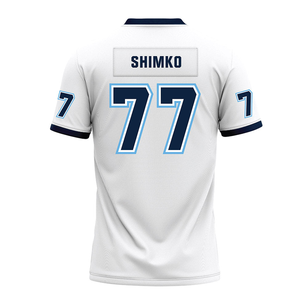 Maine - NCAA Football : Noah Shimko - White Premium Football Jersey-1