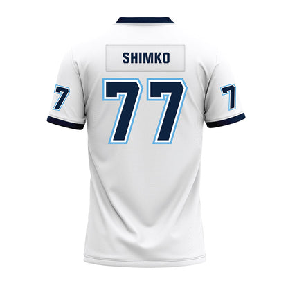 Maine - NCAA Football : Noah Shimko - White Premium Football Jersey-1