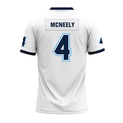 Maine - NCAA Football : Malik McNeely - White Premium Football Jersey-1