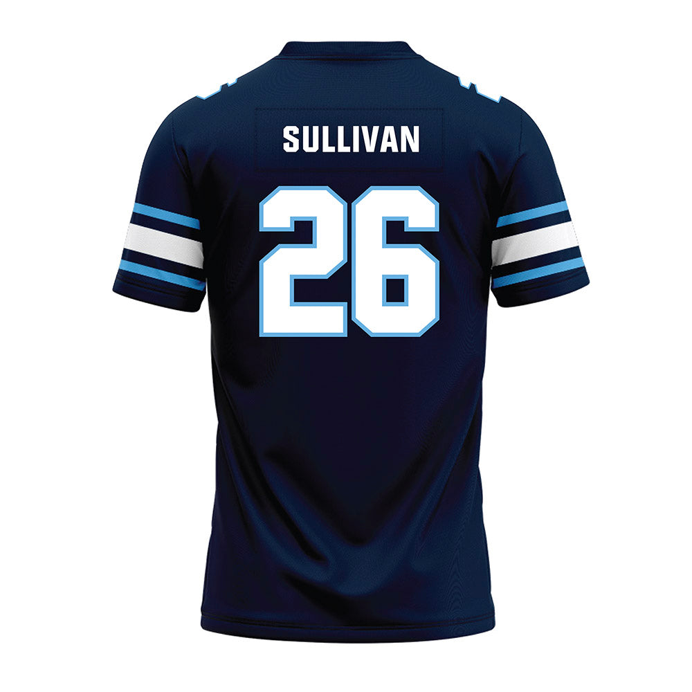 Maine - NCAA Football : Armani Sullivan - Navy Premium Football Jersey-1