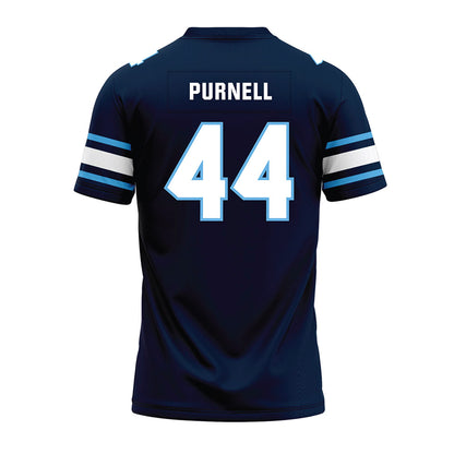 Maine - NCAA Football : Bryce Purnell - Navy Premium Football Jersey-1