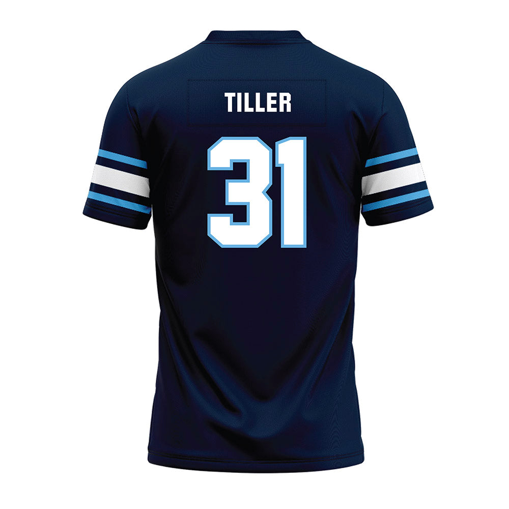 Maine - NCAA Football : Kamden Tiller - Navy Premium Football Jersey-1