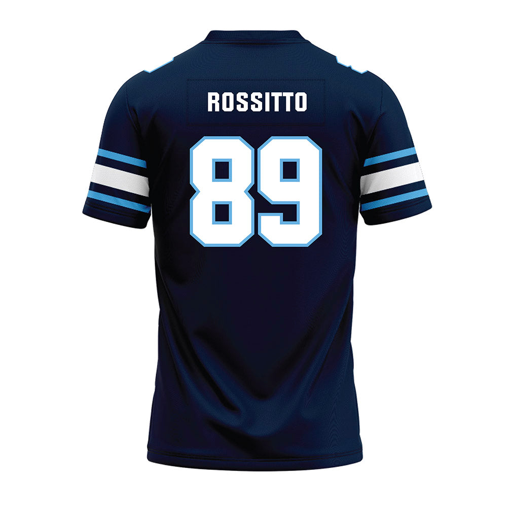 Maine - NCAA Football : Gianni Rossitto - Navy Premium Football Jersey-1