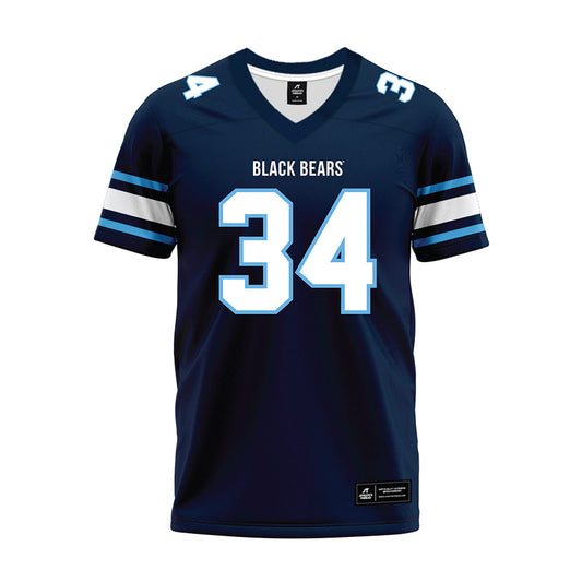 Maine - NCAA Football : Shane Keyes-Wilson - Navy Premium Football Jersey-0