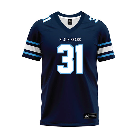 Maine - NCAA Football : Kamden Tiller - Navy Premium Football Jersey-0