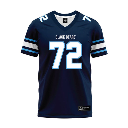 Maine - NCAA Football : Tyler Williams - Navy Premium Football Jersey-0