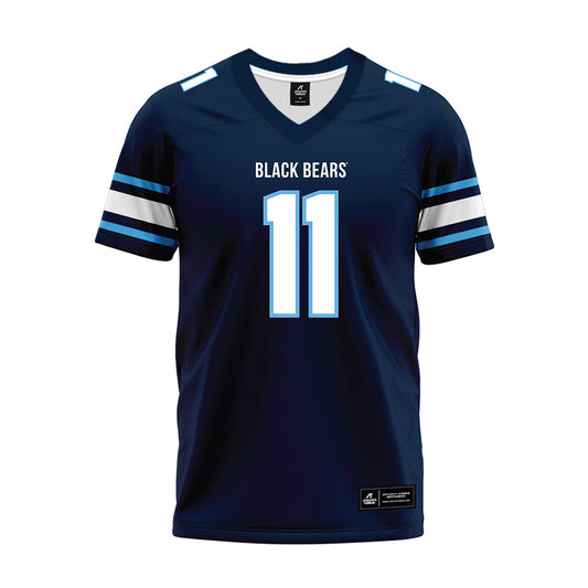 Maine - NCAA Football : Michael McMaugh - Navy Premium Football Jersey-0